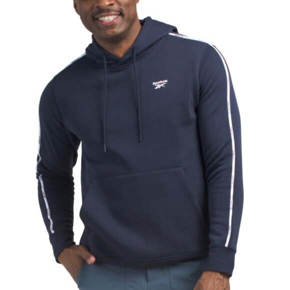 NEW REEBOK Endorphin Dash Hoodie navy unisex 261mn - Picture 1 of 5